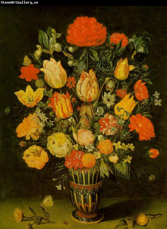 BOSSCHAERT, Ambrosius the Elder Still-Life of Flowers f